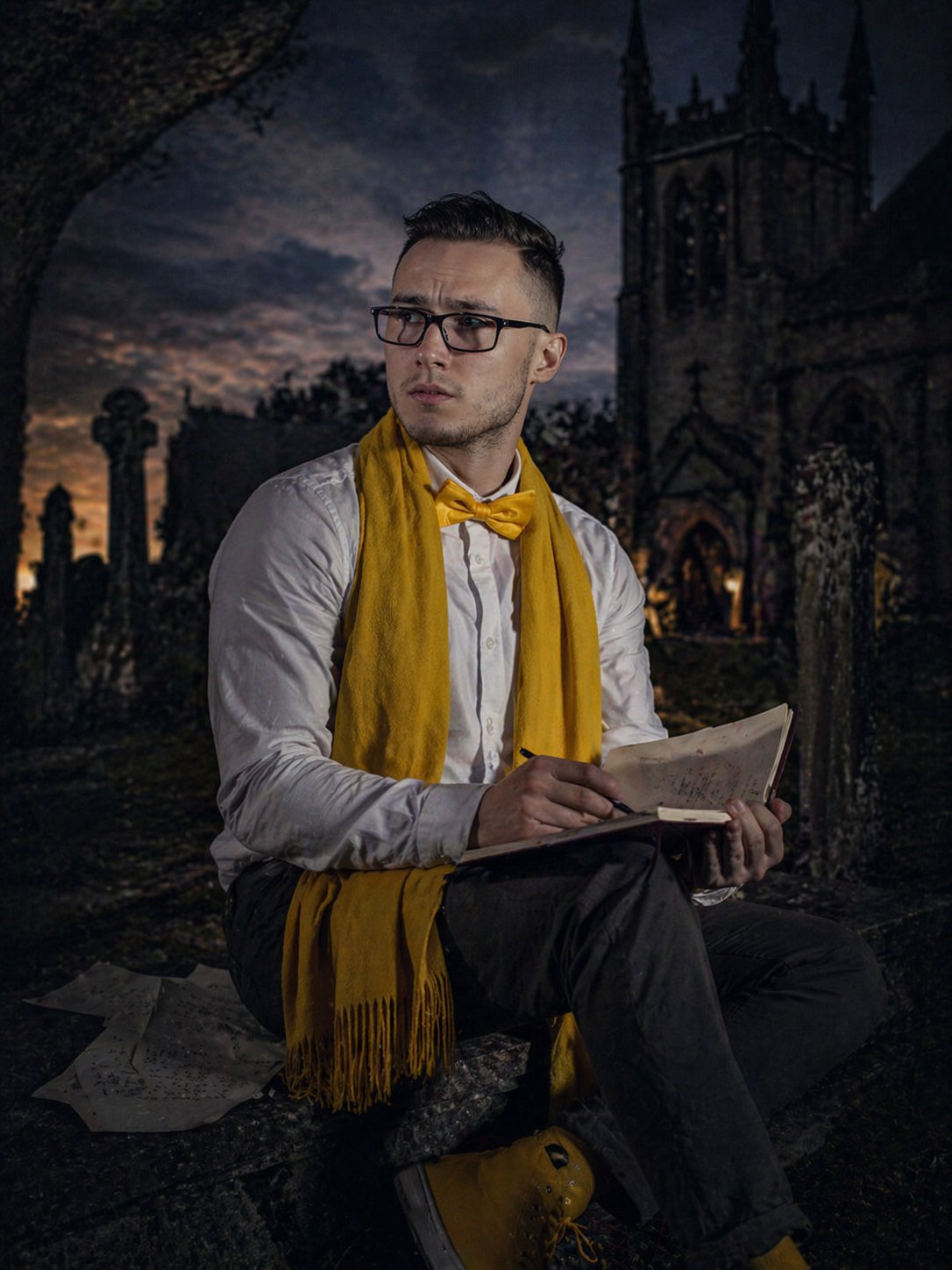 John Keats, reimagined in the churchyard