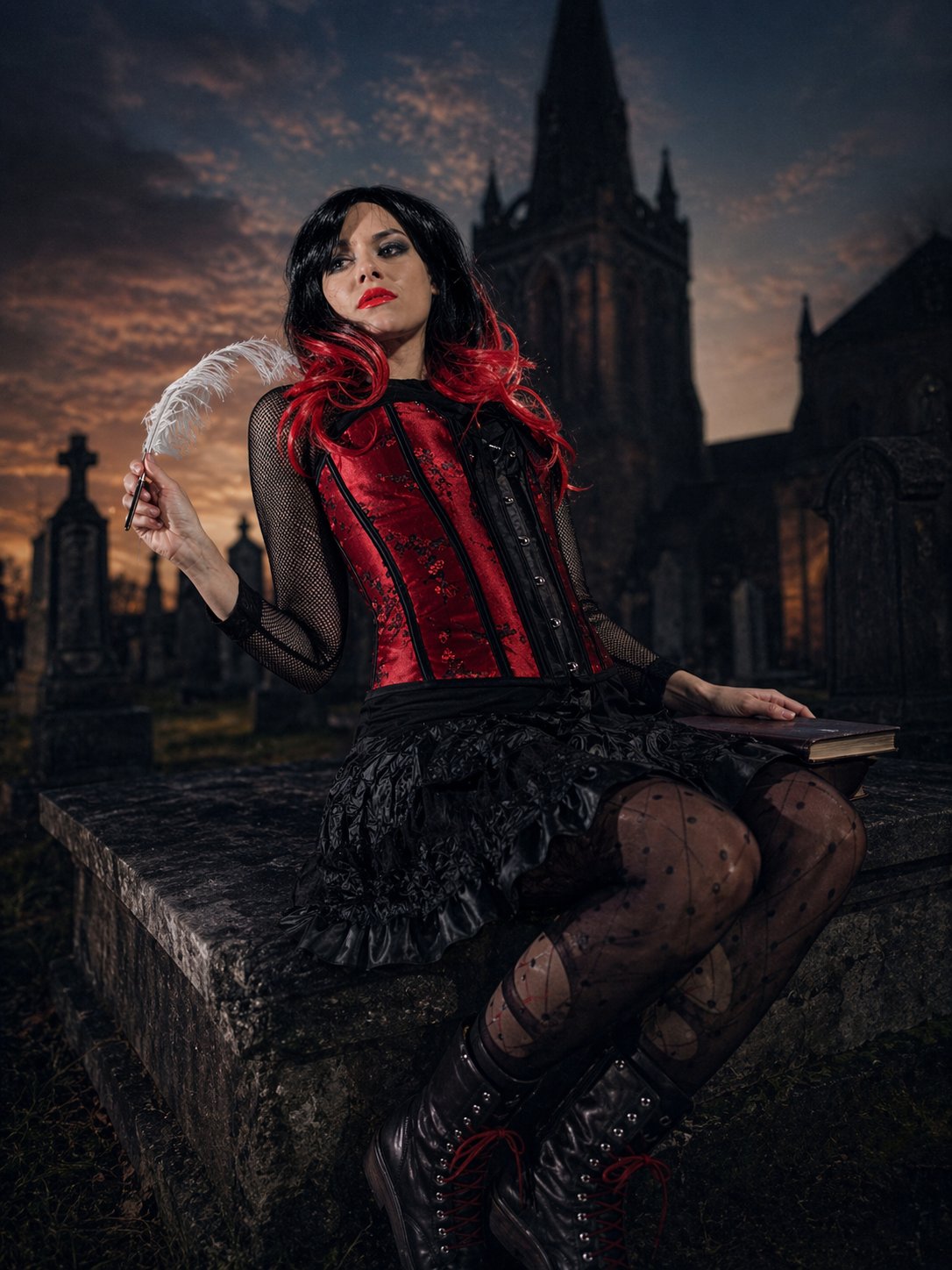 Mary Shelley, reimagined in the churchyard